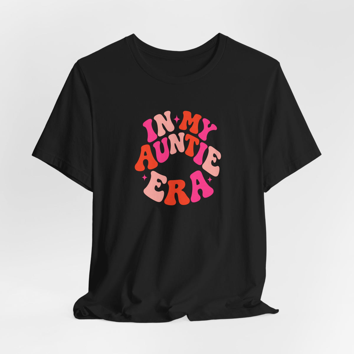 Auntie Era Neon Bubble Letters T-Shirt