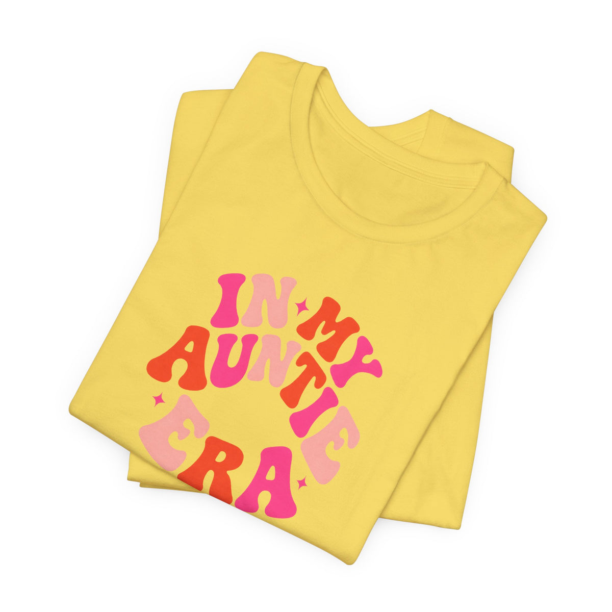 Auntie Era Neon Bubble Letters T-Shirt