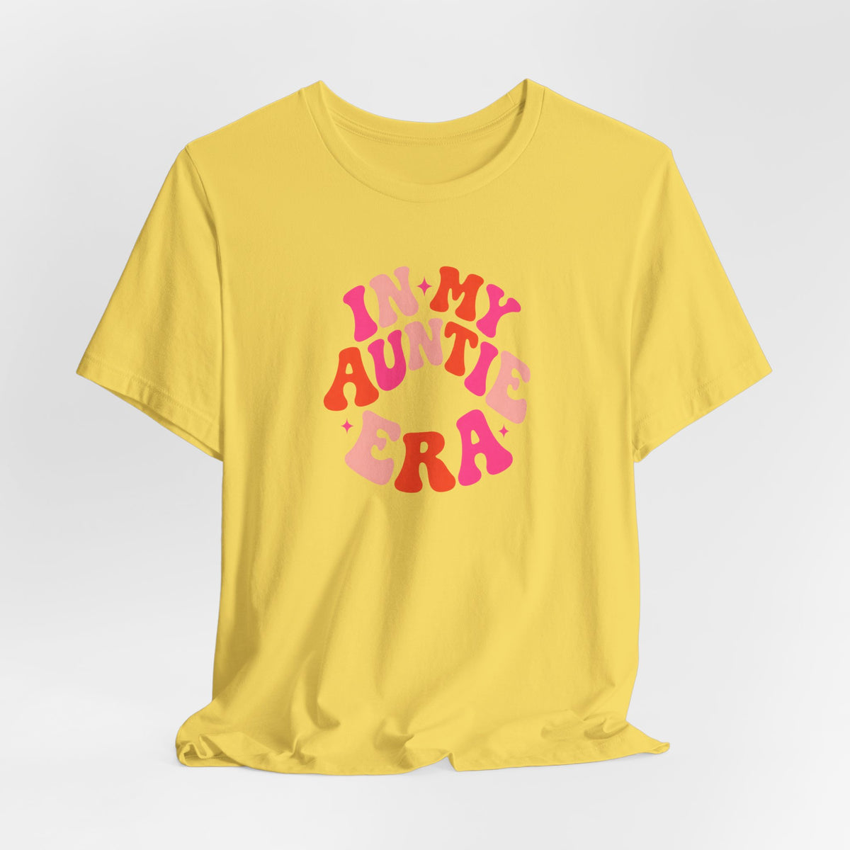 Auntie Era Neon Bubble Letters T-Shirt