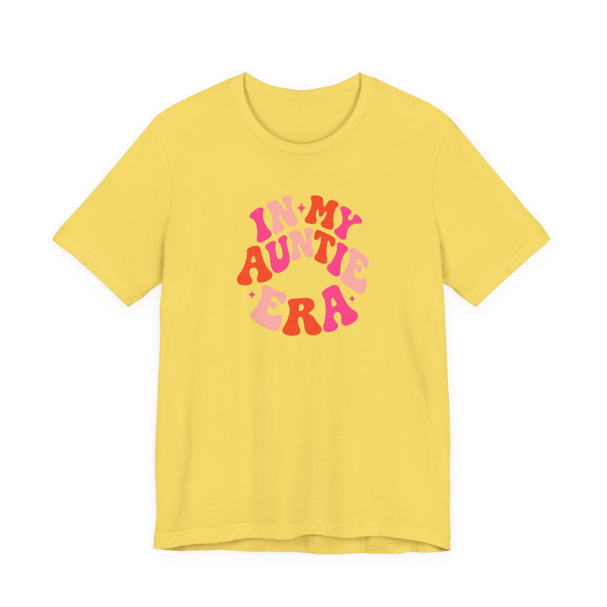 Auntie Era Neon Bubble Letters T-Shirt