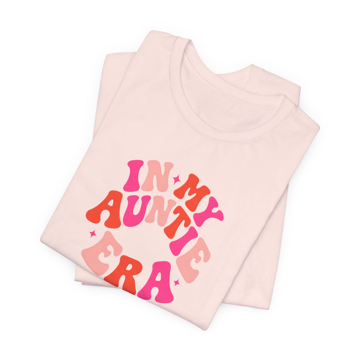 Auntie Era Neon Bubble Letters T-Shirt